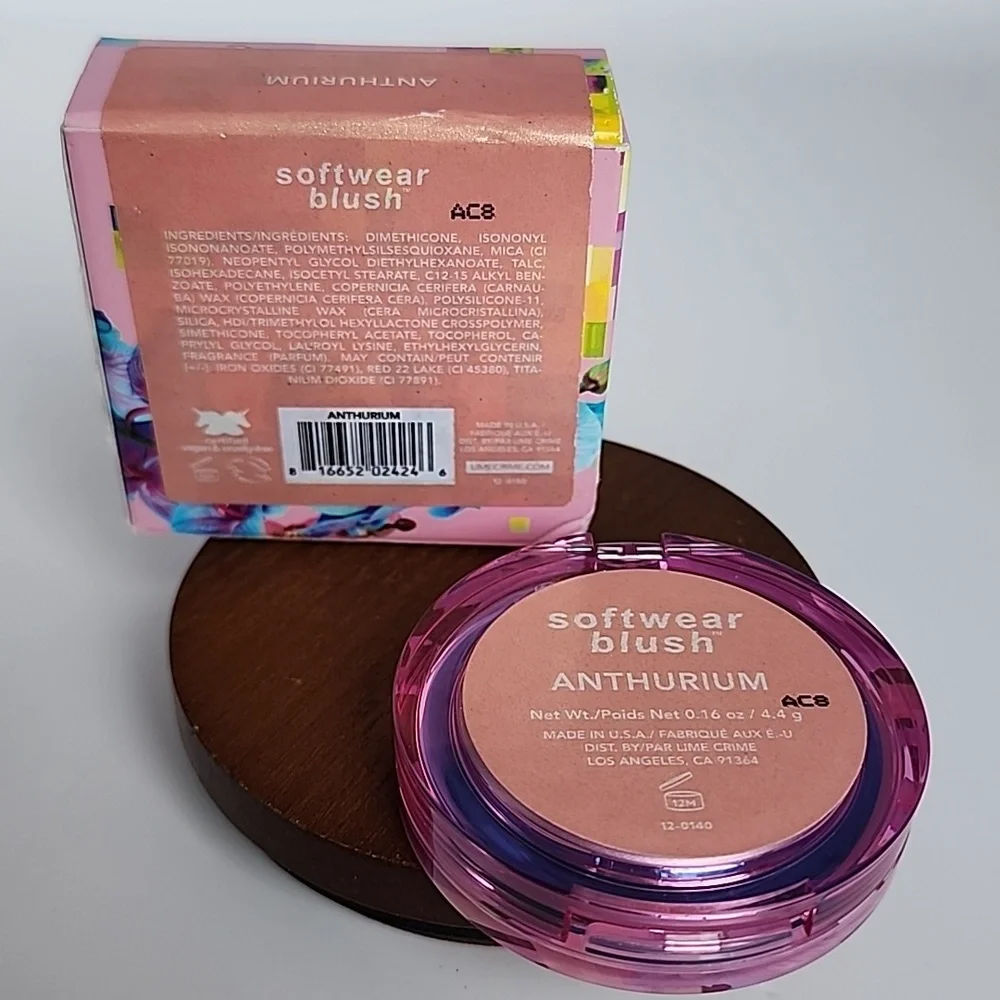 Lime Crime Softwear Blush - Anthurium